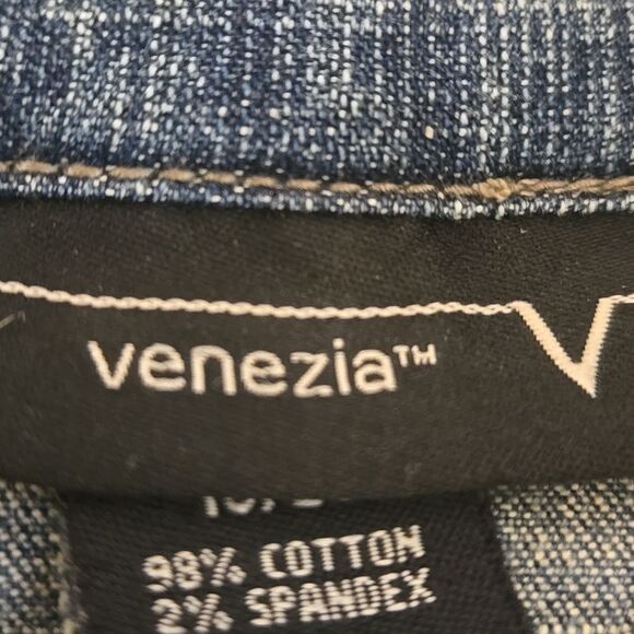 Venezia Vintage Denim Blazer Jacket Plus Size - Picture 8 of 8